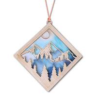 MOUNTAINSCAPE SUNCATCHER