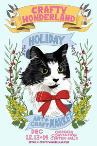 Crafty Wonderland Holiday Art + Craft Market - Dec.12-14 *BOOTH 199*