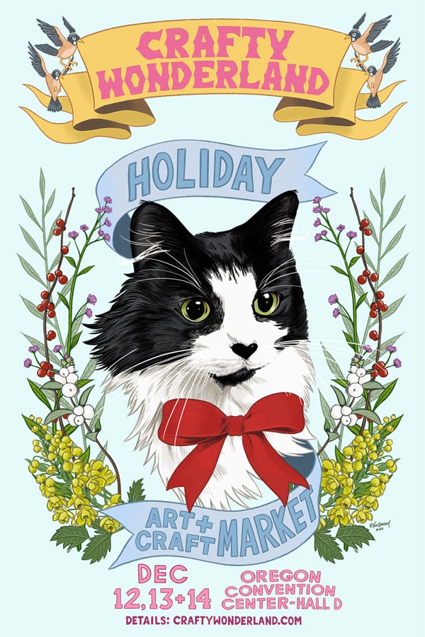 Crafty Wonderland Holiday Art + Craft Market - Dec.12-14 *BOOTH 199*