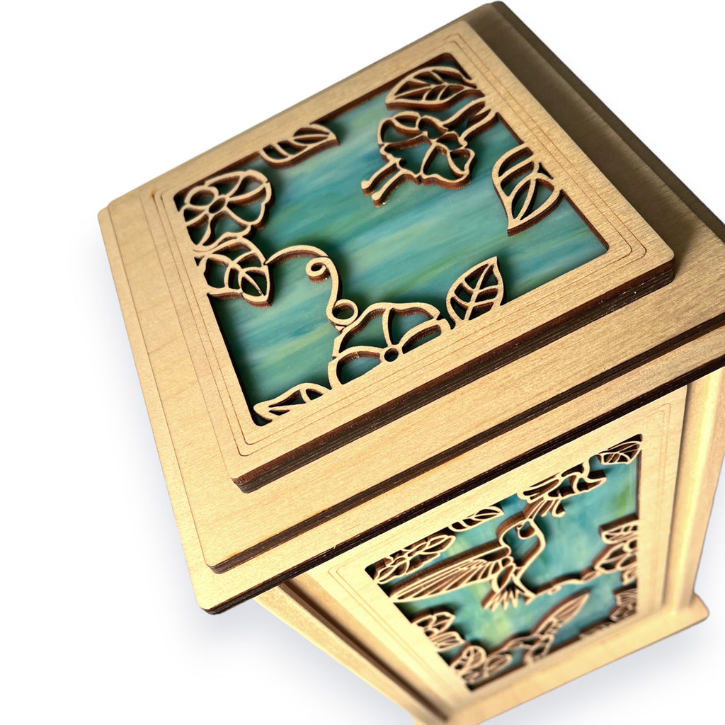 LAMP | Hummingbird Lantern 13" size