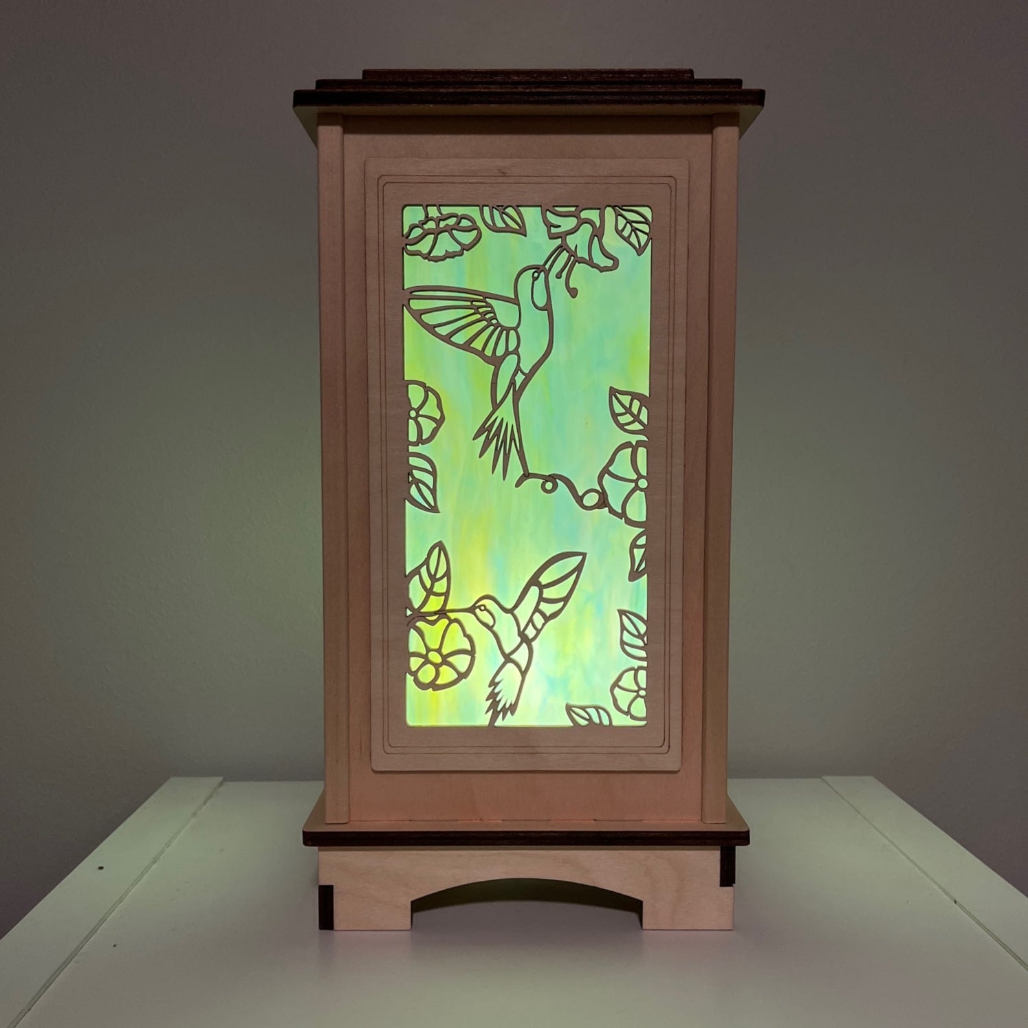 LAMP | Hummingbird Lantern 13" size