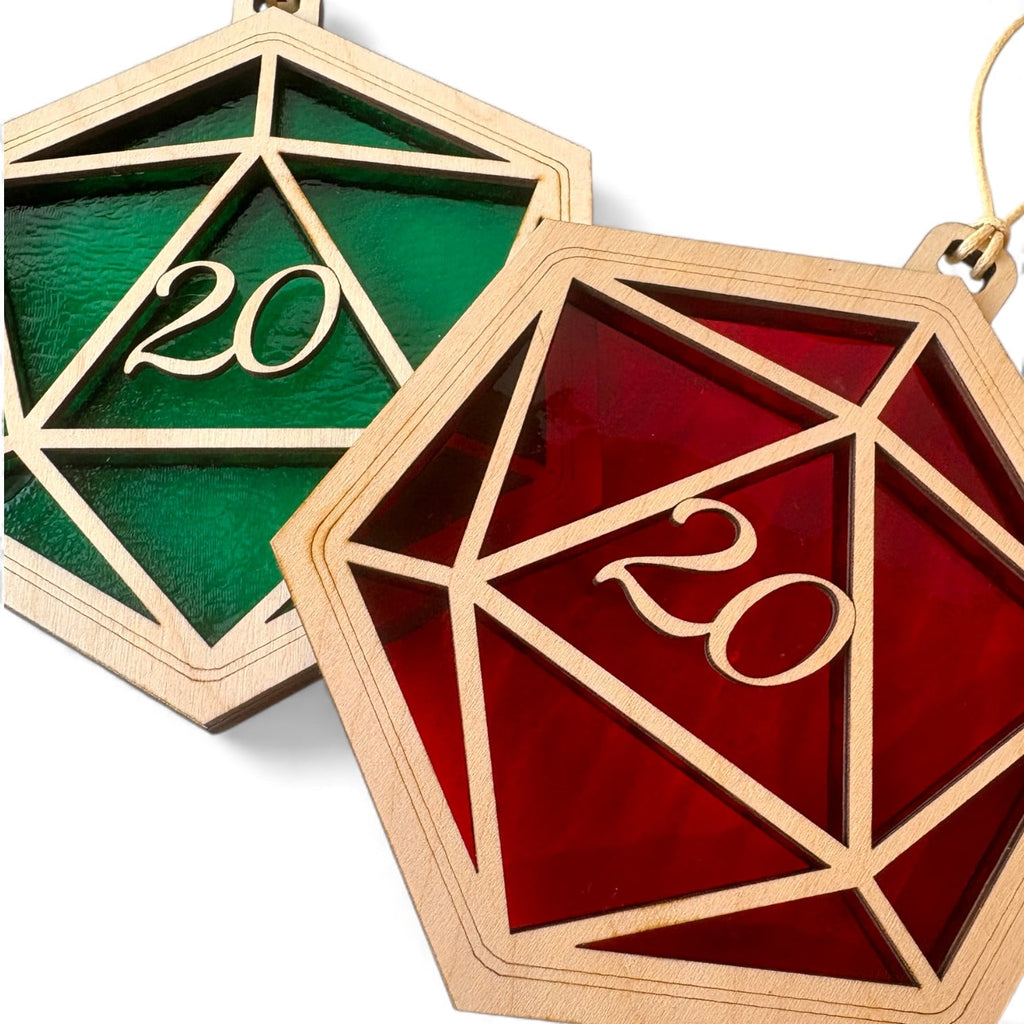 D20 SUNCATCHER - 6"