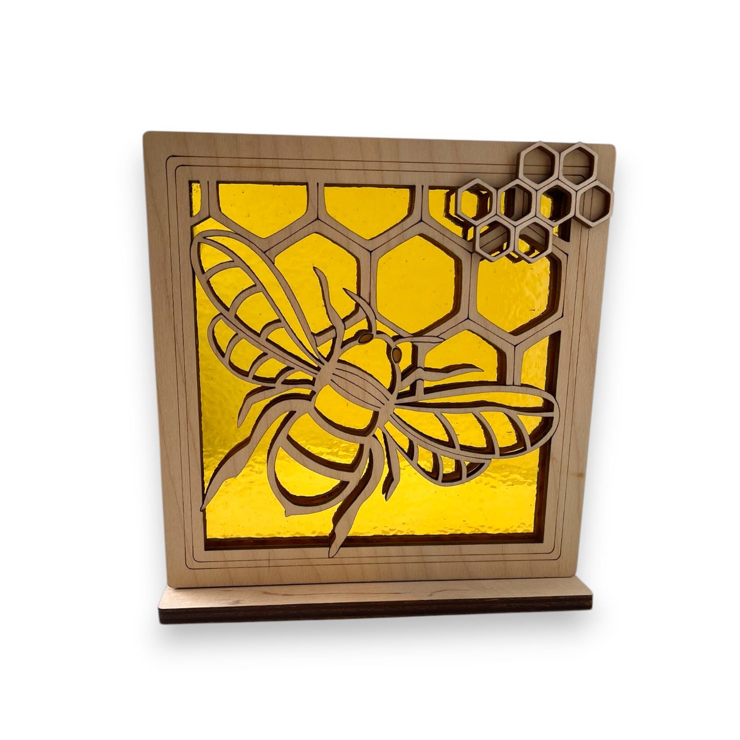 BEE - Freestanding 6" Suncatcher