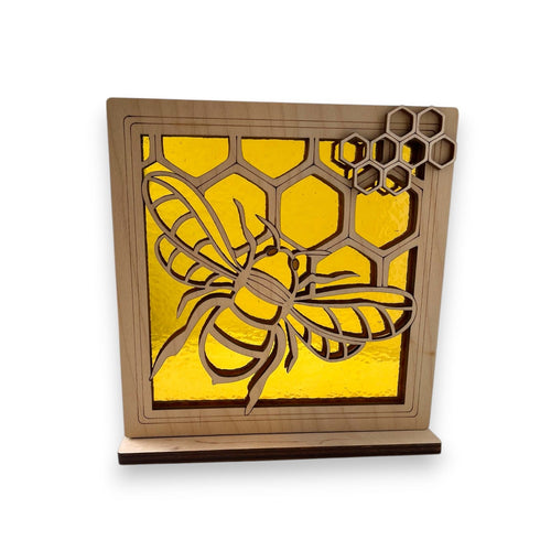 BEE - Freestanding 6" Suncatcher