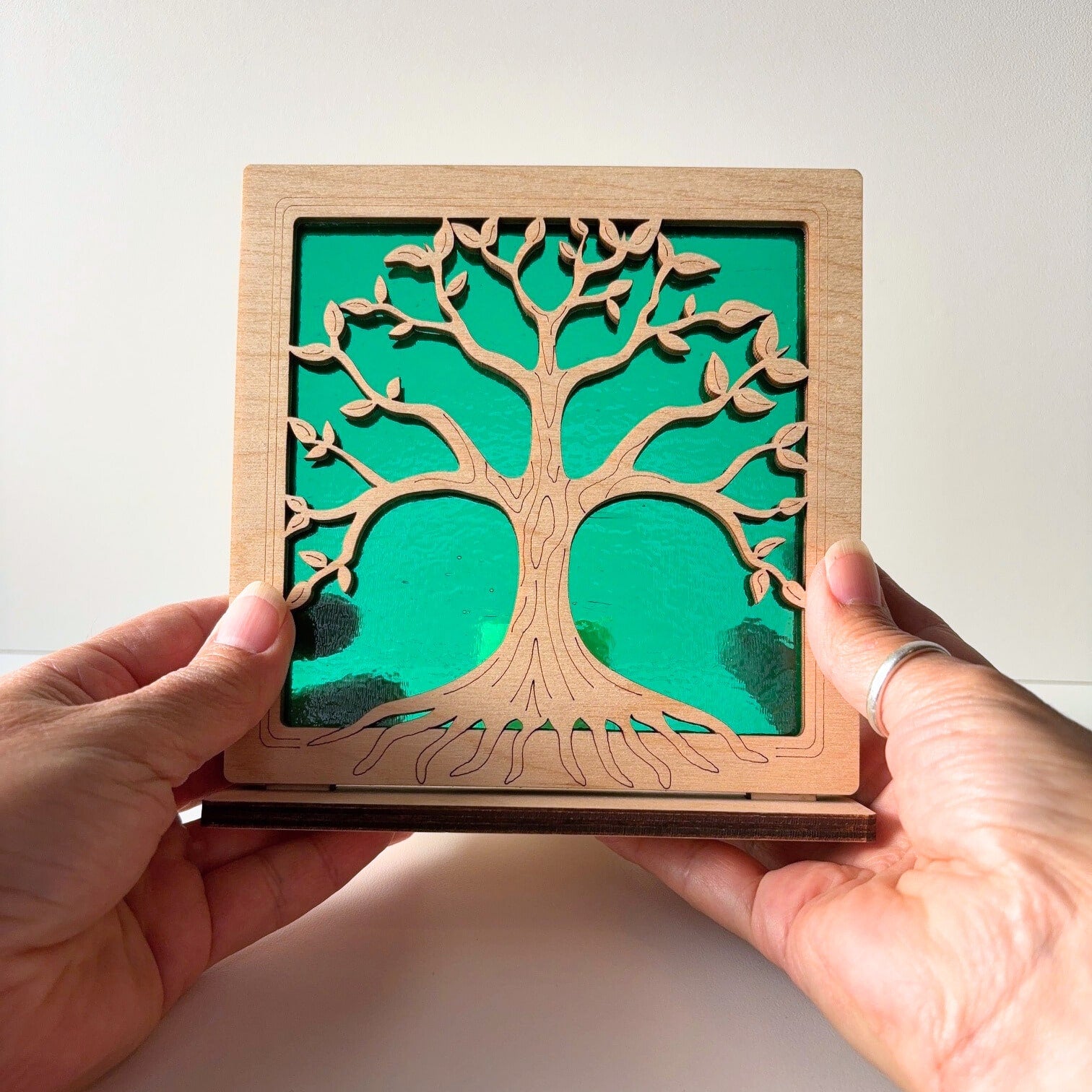 TREE OF LIFE - Freestanding 6" Suncatcher