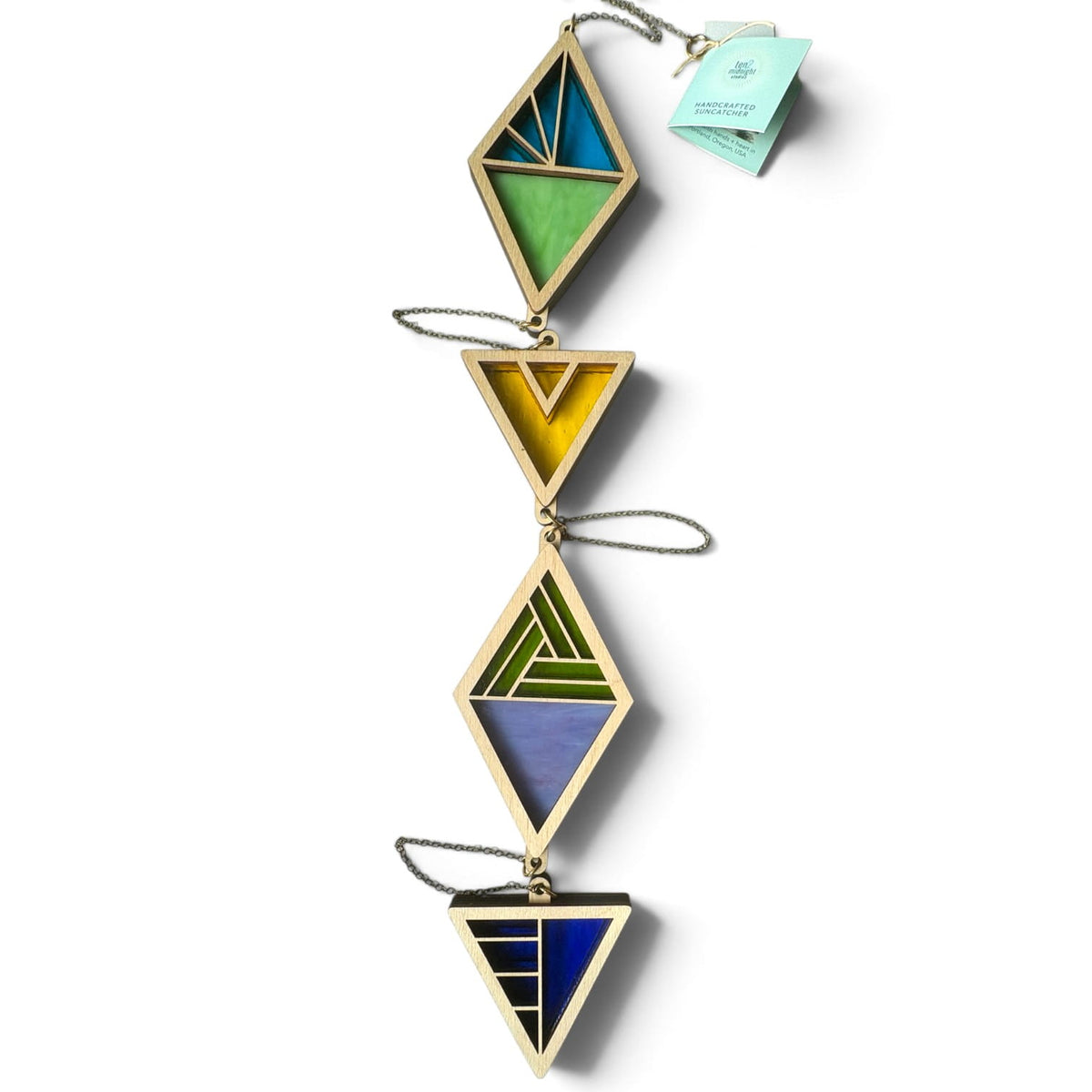 Geometric Gemstone Strands