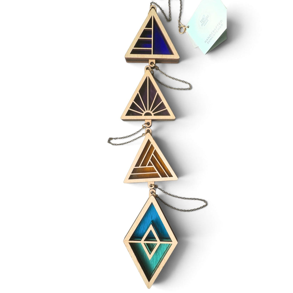 Geometric Gemstone Strands