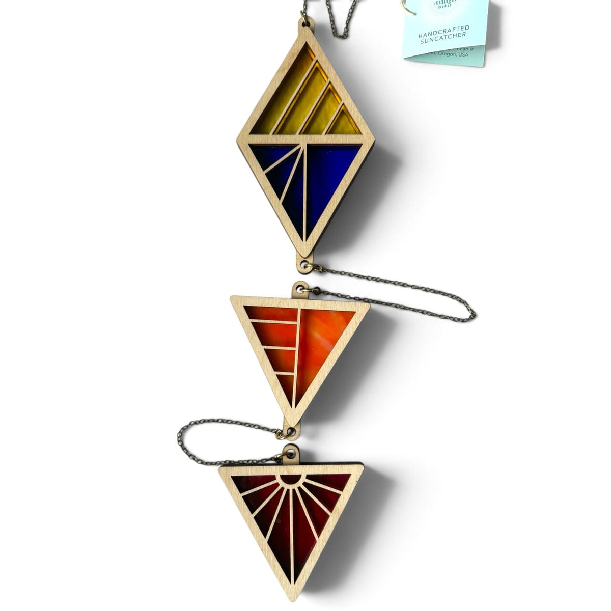 Geometric Gemstone Strands