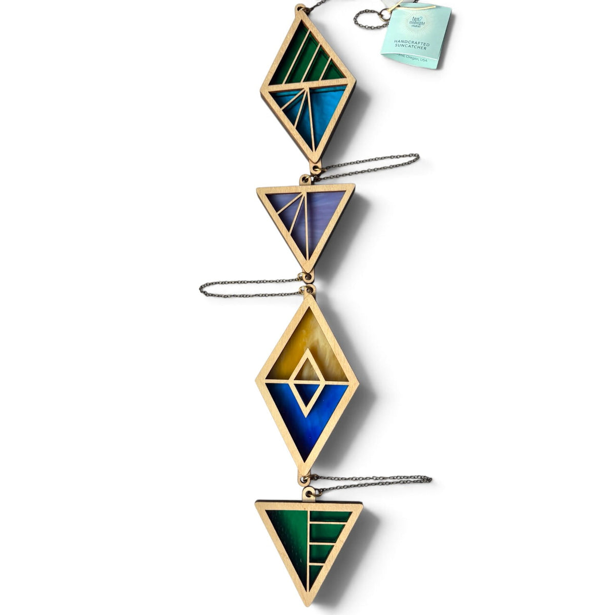 Geometric Gemstone Strands