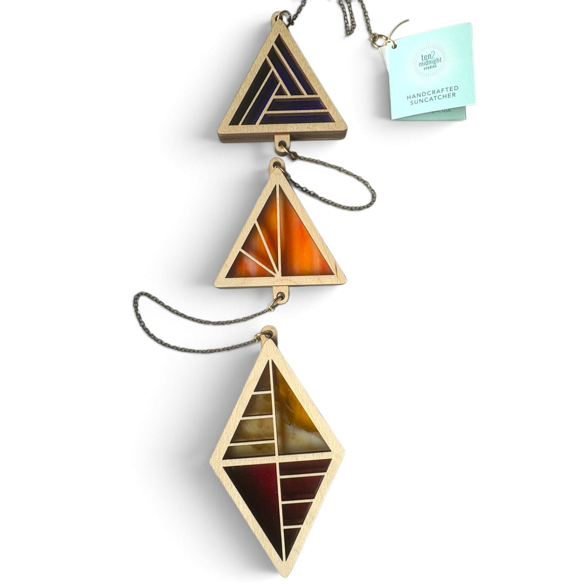 Geometric Gemstone Strands