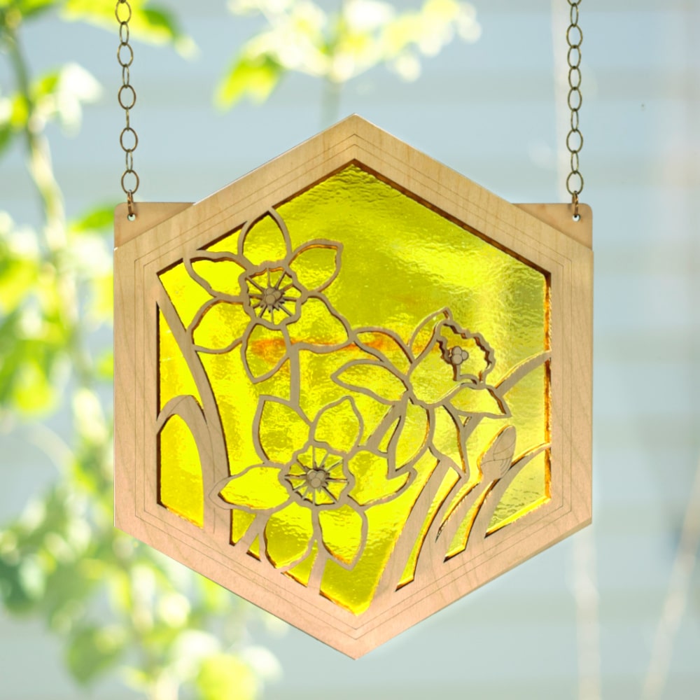 GRAND DAFFODIL SUNCATCHER