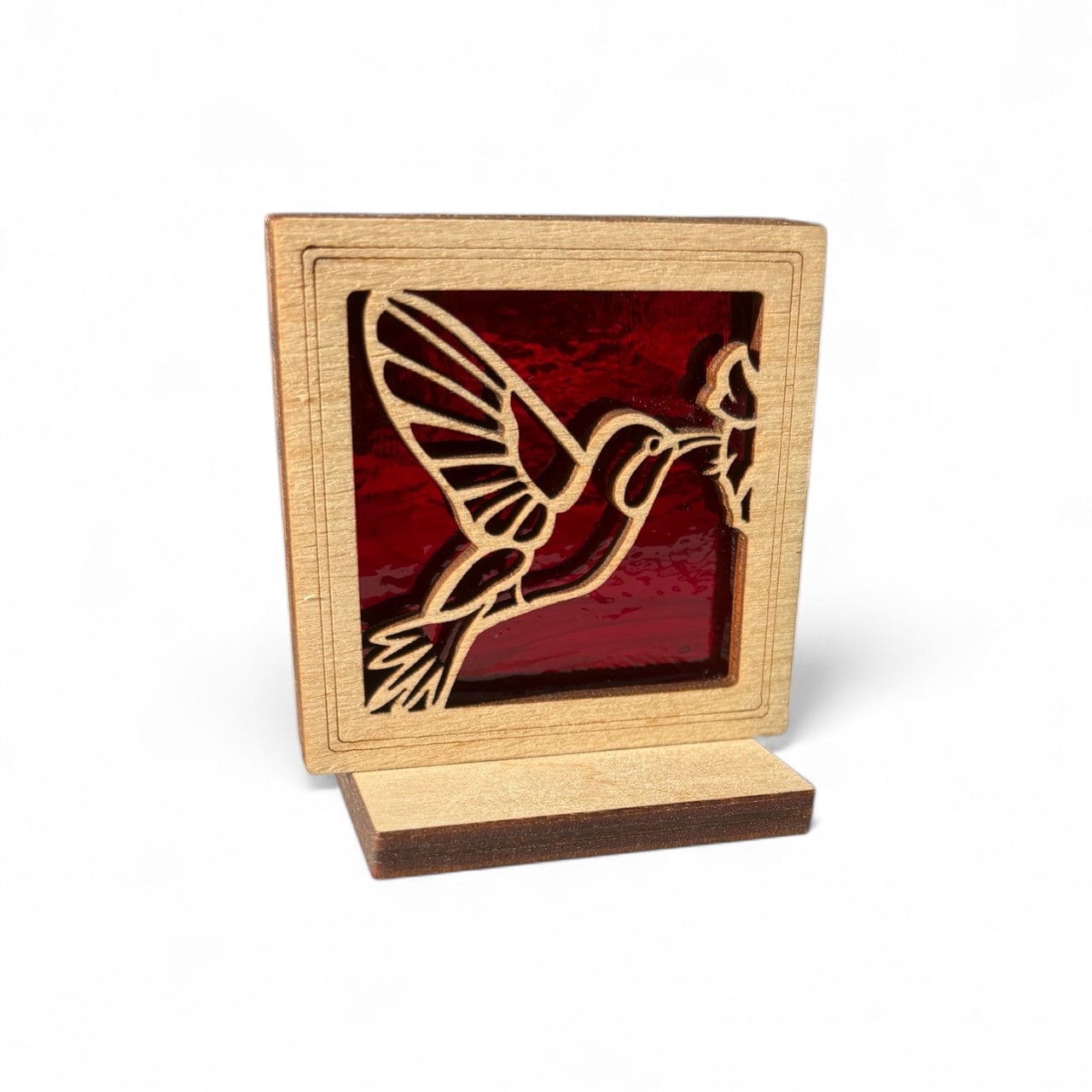 HUMMINGBIRD MINI - Freestanding Suncatcher