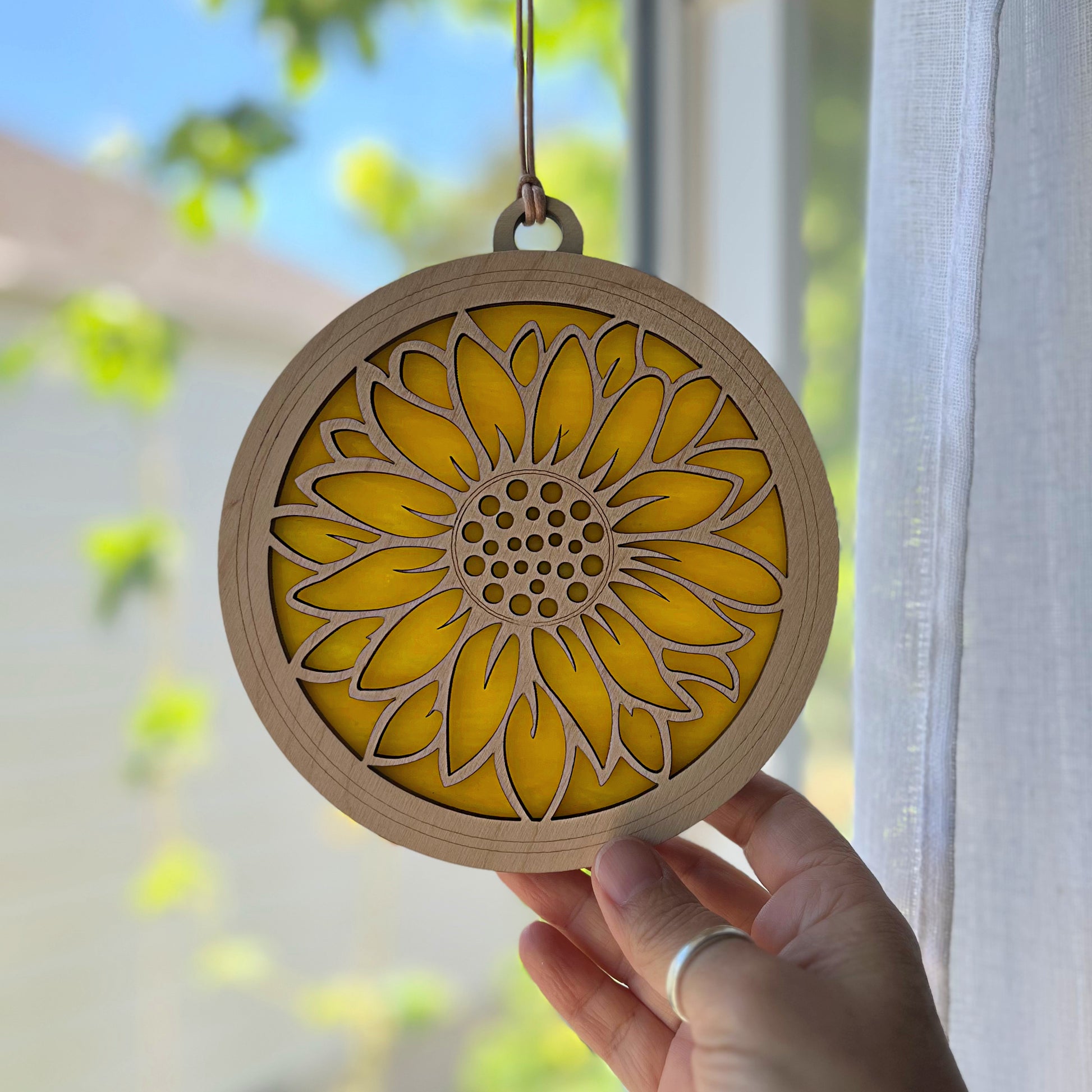 SUNFLOWER SUNCATCHER