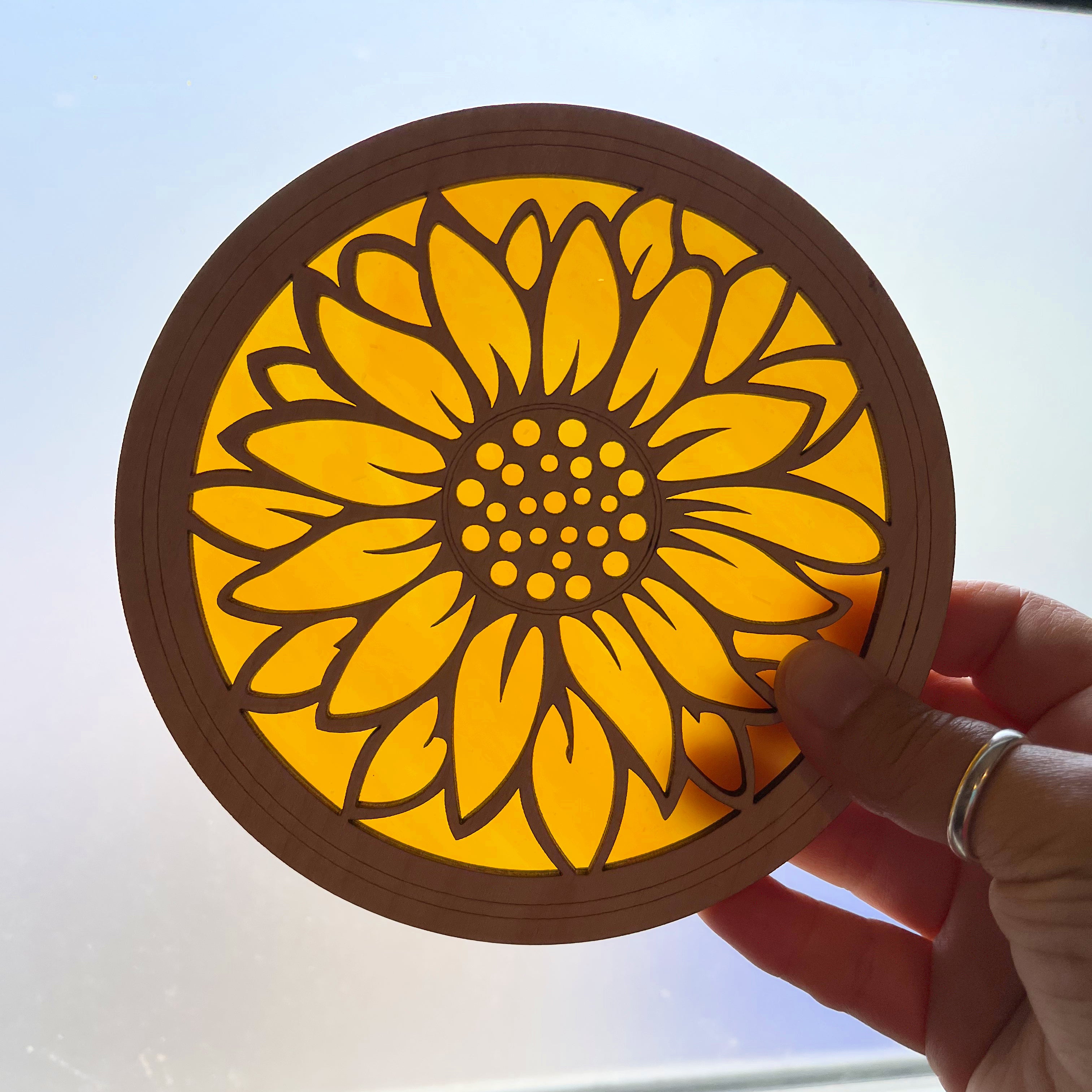 SUNFLOWER SUNCATCHER – Ten2Midnight Studios LLC