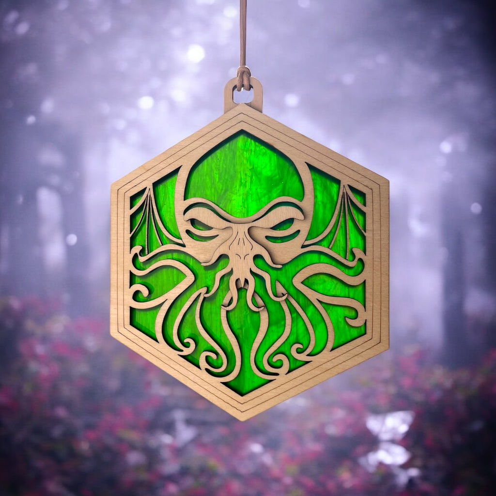 CTHULHU SUNCATCHER - 6"