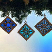 Mini Suncatcher - SNOWFLAKES (3 styles)