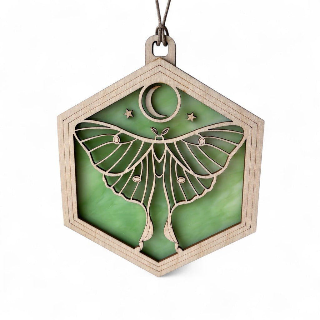 LUNA MOTH SUNCATCHER - 6"