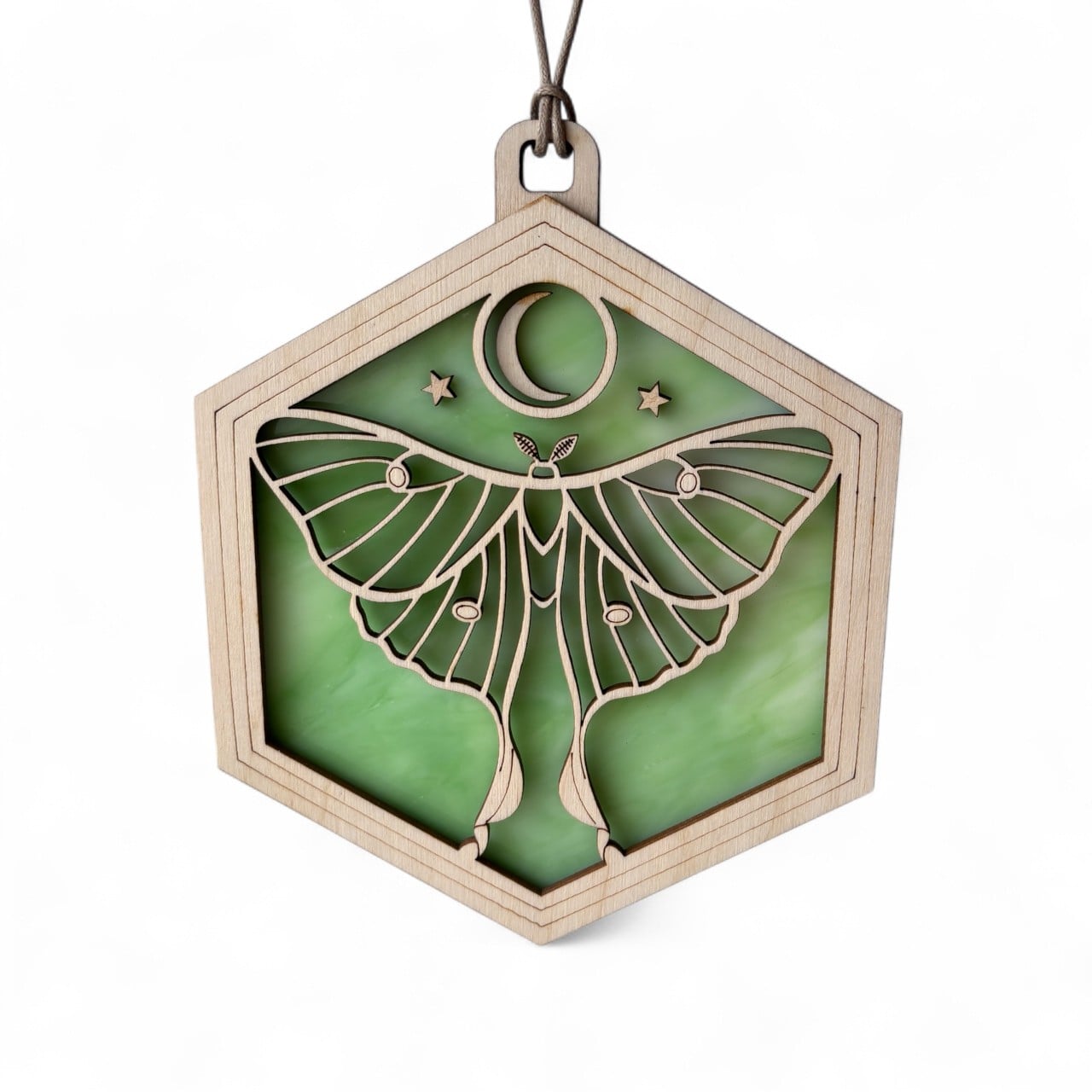 LUNA MOTH SUNCATCHER - 6"