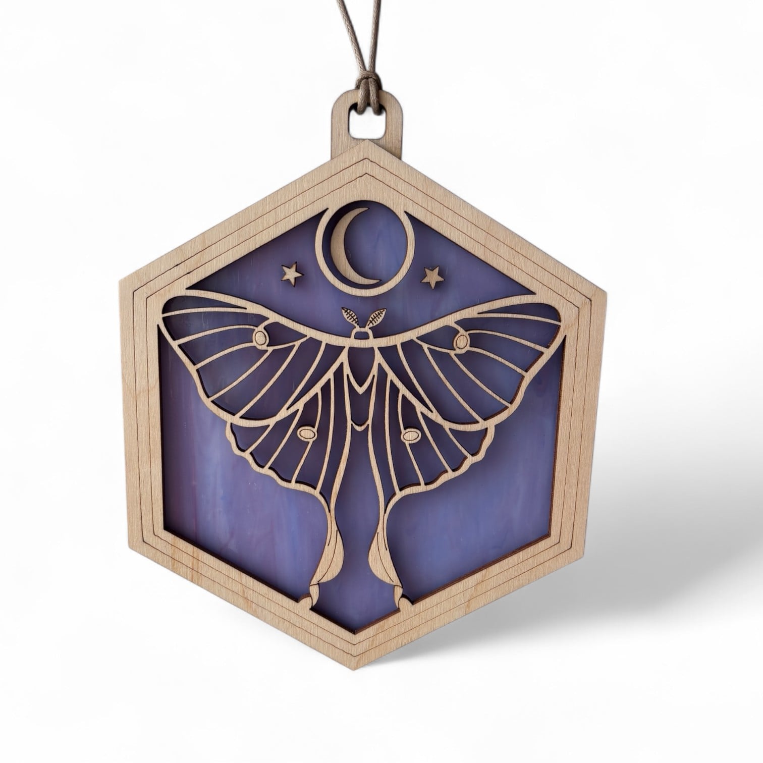 LUNA MOTH SUNCATCHER - 6"