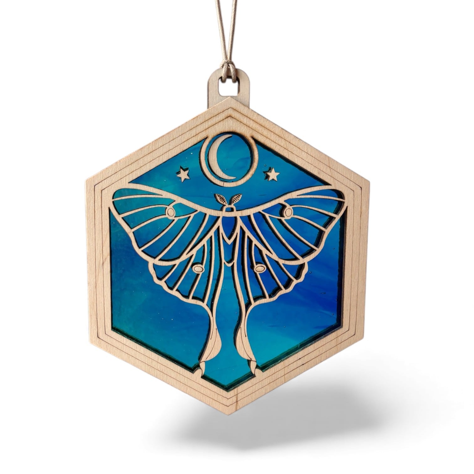 LUNA MOTH SUNCATCHER - 6"