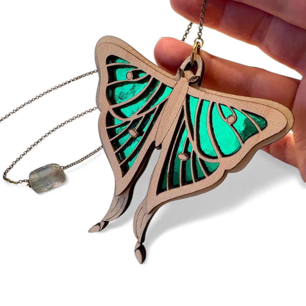 LUNA MOTH STRAND ORNAMENT
