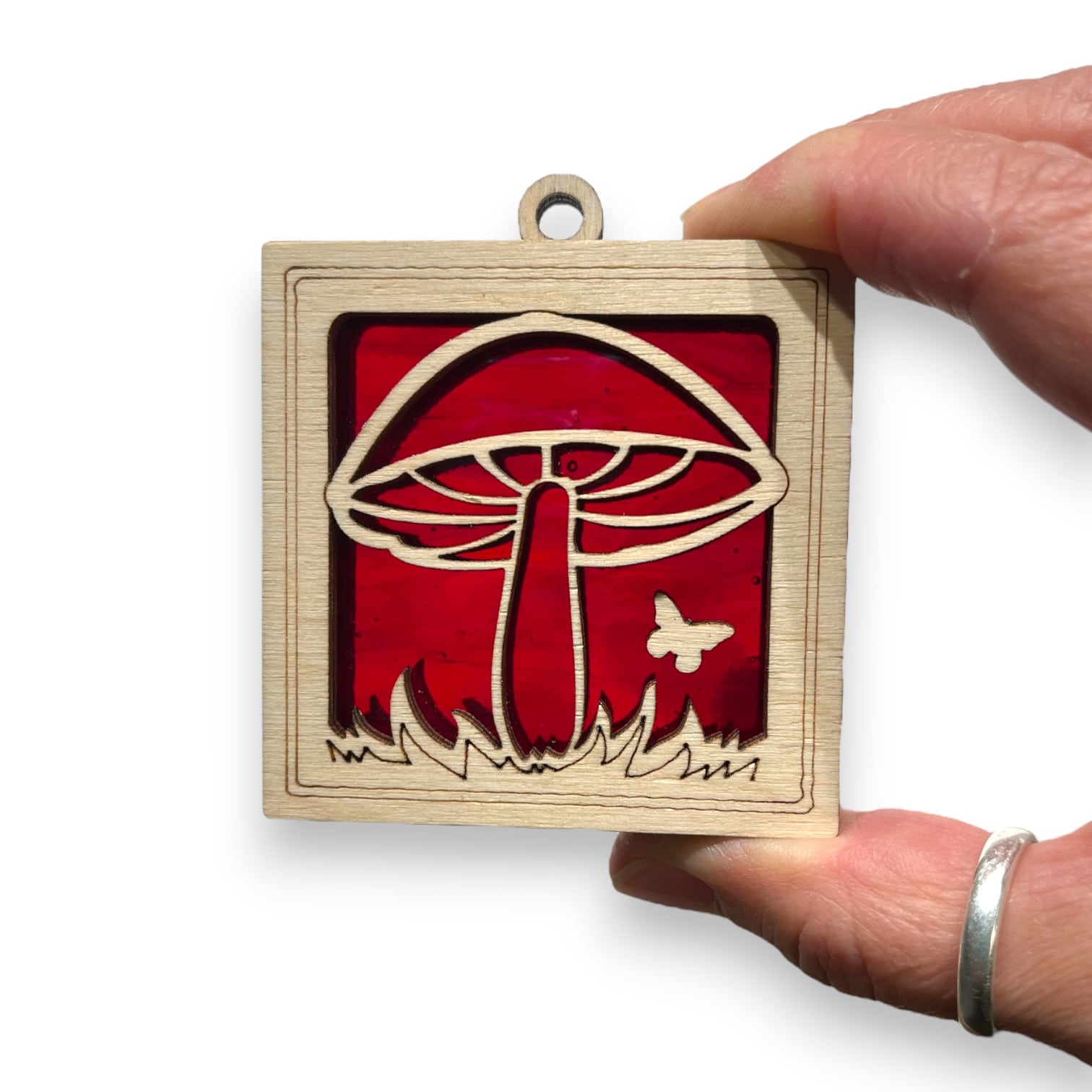 MUSHROOM MINI SUNCATCHER