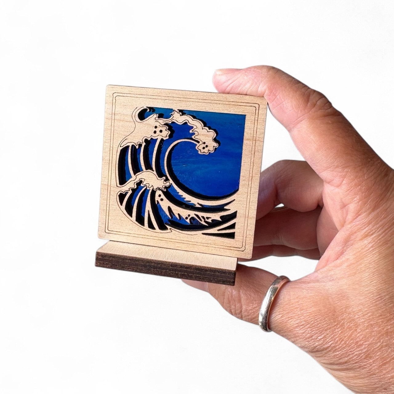 WAVE MINI - Freestanding Suncatcher