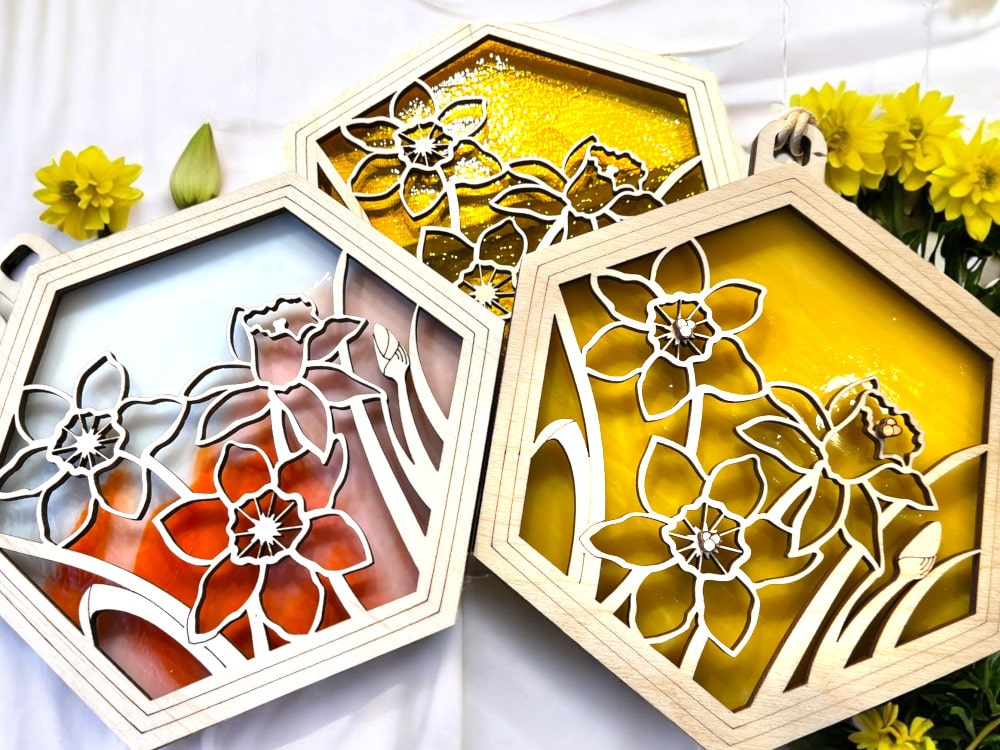 GRAND DAFFODIL SUNCATCHER