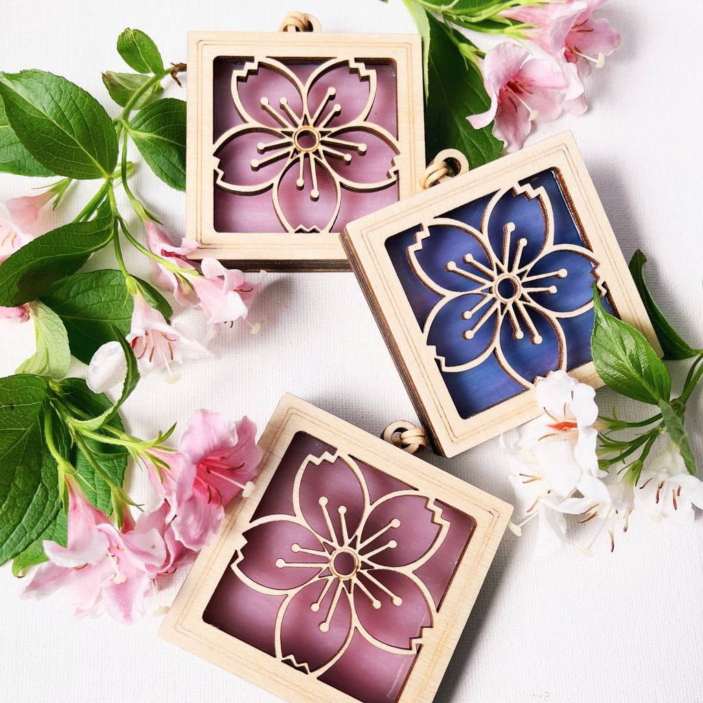 CHERRY BLOSSOM MINI SUNCATCHER
