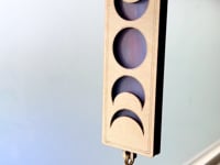 Moon Phases Suncatcher w/gemstones