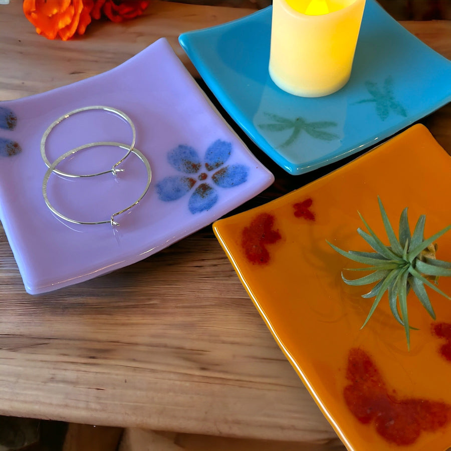 Fused Glass Trinket Dishes