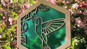 HUMMINGBIRD SUNCATCHER - 6"