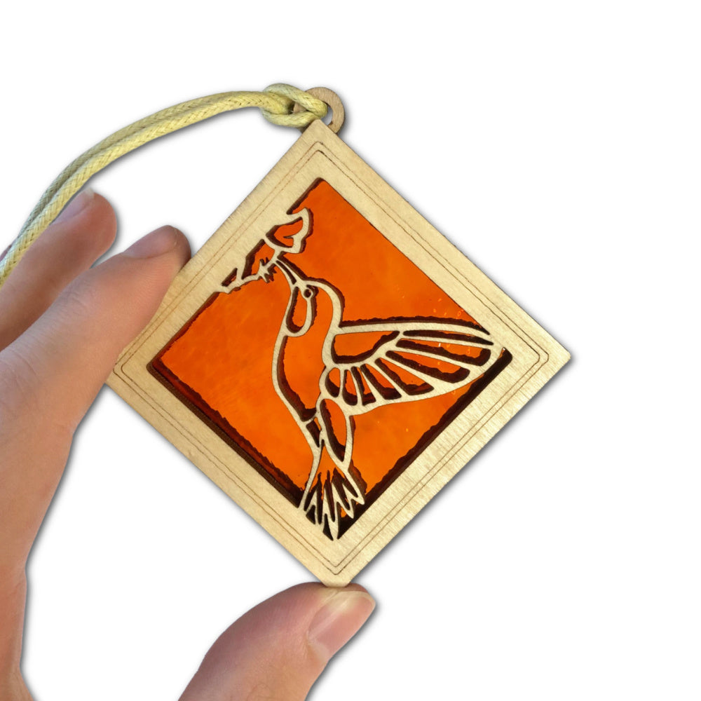 Mini Suncatcher - HUMMINGBIRD – Ten2Midnight Studios LLC