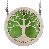 STATEMENT TREE OF LIFE (14") - spring green