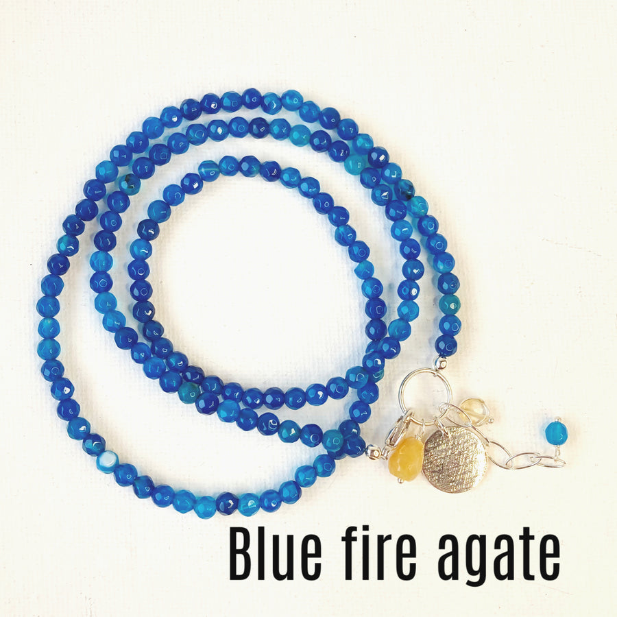 Gemstone Wrap Bracelet / Necklace | WEB SPECIAL