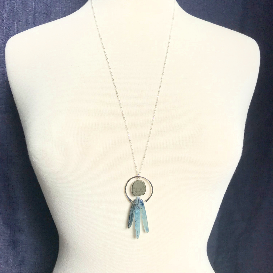 Gemstone Fringe Necklaces
